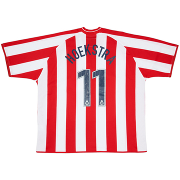 2001-03 Stoke City Home Shirt Hoekstra #11 - 6/10 - (XL)
