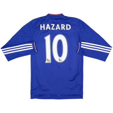2015-16 Chelsea Home L/S Shirt Hazard #10 - 8/10 - (XS)