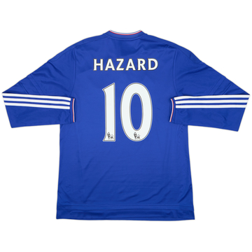 2015-16 Chelsea Home L/S Shirt Hazard #10 - 9/10 - (M)