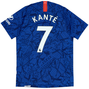 2019-20 Chelsea Authentic Home Shirt Kante #7 - 8/10 - (M)