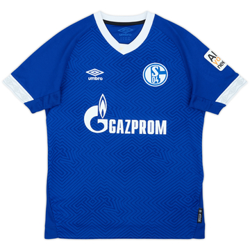 2019-20 Schalke Home Shirt - 6/10 - (L.Boys)