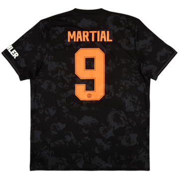 2019-20 Manchester United Third Shirt Martial #9 - 8/10 - (XL)