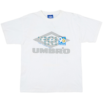 1998 Inter Milan Umbro Graphic Tee - 6/10 - (XL)