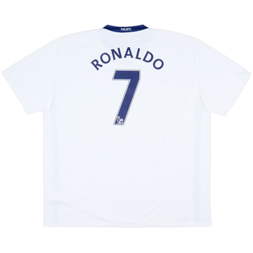 2008-10 Manchester United Away Shirt Ronaldo #7 - 9/10 - (3XL)
