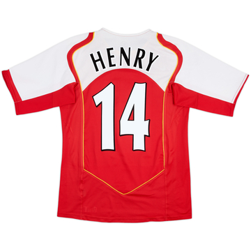 2004-05 Arsenal Home Shirt Henry #14 - 8/10 - (S)
