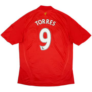 2008-10 Liverpool Home Shirt Torres #9 - 5/10 - (L)