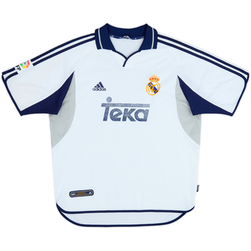 2000-01 Real Madrid Home Shirt - 5/10 - (L)