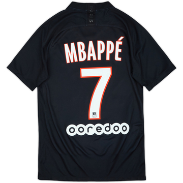 2019-20 Paris Saint-Germain Fourth Shirt Mbappe #7 - 7/10 - (XS)