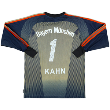 2003-04 Bayern Munich GK Shirt Kahn #1 - 8/10 - (S)
