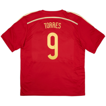 2013-15 Spain Home Shirt Torres #9 (XXL)