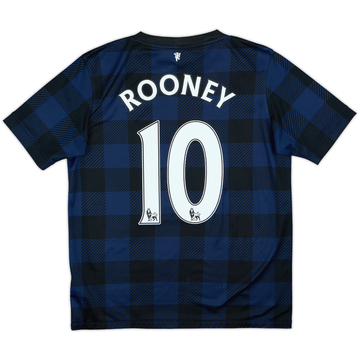 2013-14 Manchester United Away Shirt Rooney #10 - 6/10 - (14-15 Years)