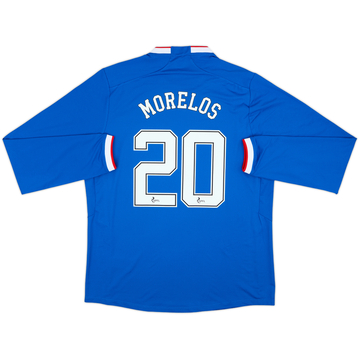 2022-23 Rangers Authentic Home L/S Shirt Morelos #20 (XL)