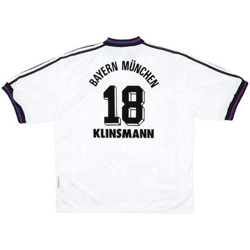 1996-98 Bayern Munich Away Shirt Klinsmann #18 (XL)