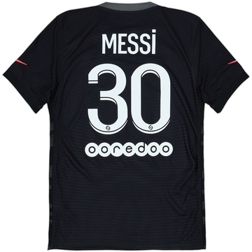 2021-22 Paris Saint-Germain Authentic Third Shirt Messi #30 - 9/10 - (S)