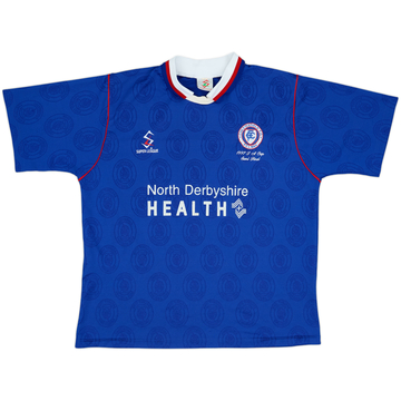 1996-98 Chesterfield Home Shirt - 8/10 - (L)