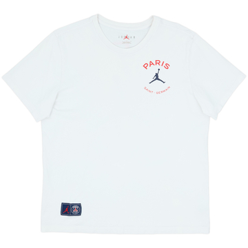 2021-22 Paris Saint-Germain Nike Jordan Cotton Tee - 6/10 - (L)