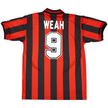 1996-97 AC Milan Home Shirt Weah #9 (L)
