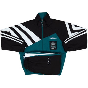 1995-96 Liverpool adidas Tracksuit - 9/10 - (M.Boys)