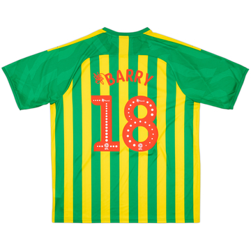 2019-20 West Brom Away Shirt Barry #18 - 9/10 - (XXL)
