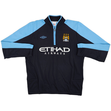 2012-13 Manchester City Umbro 1/4 Zip Drill Top - 5/10 - (XL)