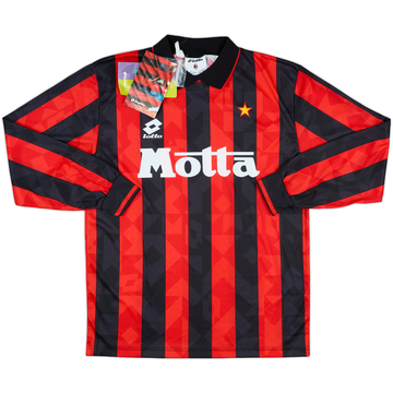 1993-94 AC Milan Home L/S Shirt (M)