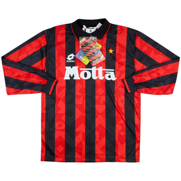 1993-94 AC Milan Home L/S Shirt (L)