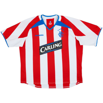 2003-04 Rangers Away Shirt - 8/10 - (L.Boys)