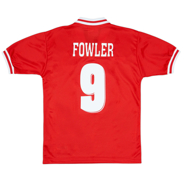 1996-98 Liverpool Home Shirt Fowler #9 - 9/10 - (Y)