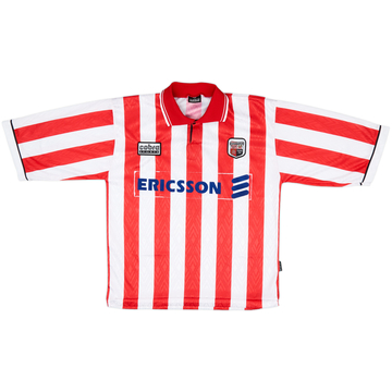 1996-98 Brentford Match Issue Home Shirt #5