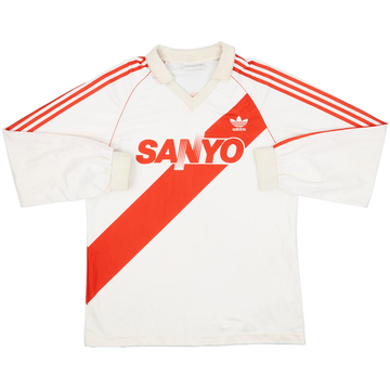 1992-94 River Plate Home L/S Shirt - 4/10 - (XL)