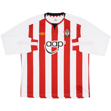 2011-12 Southampton Home L/S Shirt - 7/10 - (XXL)