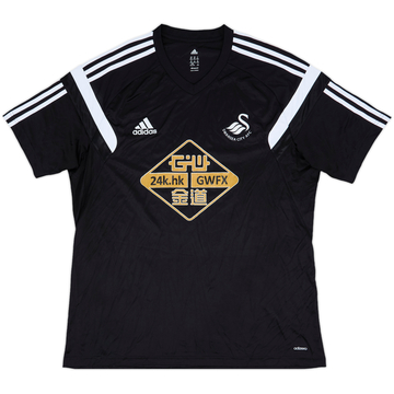 2014-15 Swansea adizero Training Shirt - 9/10 - (XXL)