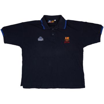 1995-96 Barcelona Kappa Polo Shirt - 8/10 - (XL)