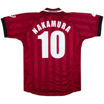 2002-03 Reggina Home Shirt Nakamura #10 - 6/10 - (M)