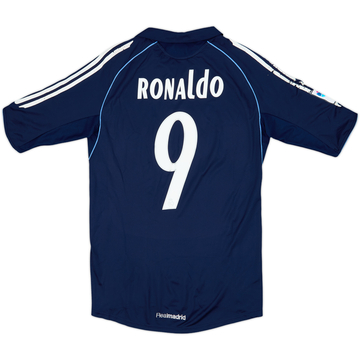 2005-06 Real Madrid Away Shirt Ronaldo #9 - 4/10 - (S)