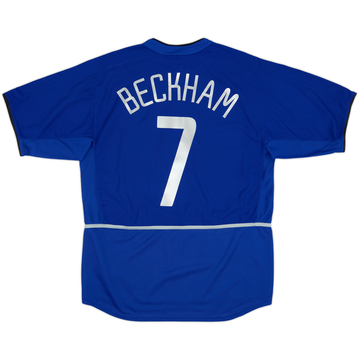 2002-03 Manchester United Third Shirt Beckham #7 - 6/10 - (L)