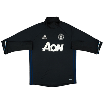 2016-17 Manchester United adidas Sweat Top - 10/10 - (M)