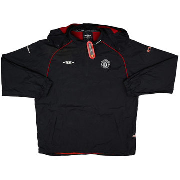 2000-01 Manchester United Umbro 1/4 Zip Track Jacket (XL)
