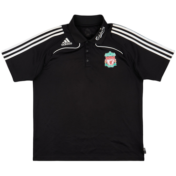 2008-09 Liverpool adidas Polo Shirt - 8/10 - (L)