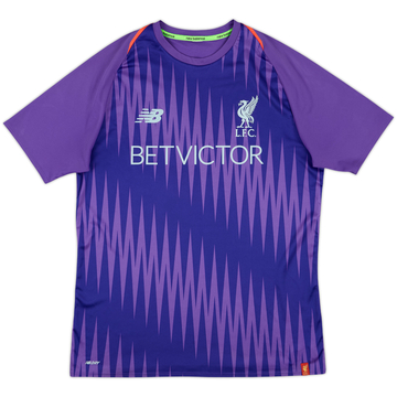 2018-19 Liverpool New Balance Training Shirt - 8/10 - (M)