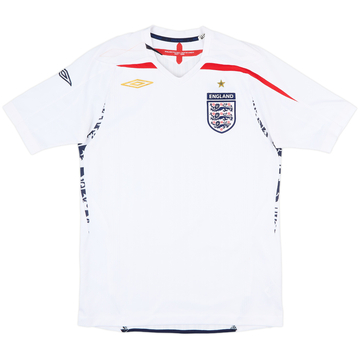2007-09 England Home Shirt - 5/10 - (S)