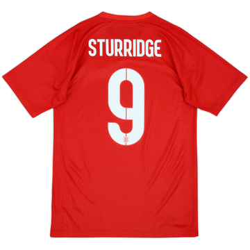 2014-15 England Away Shirt Sturridge #9 - 9/10 - (S)