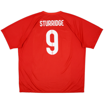 2014-15 England Away Shirt Sturridge #9 - 8/10 - (3XL)