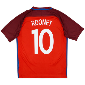 2016-17 England Away Shirt Rooney #10 - 5/10 - (M)