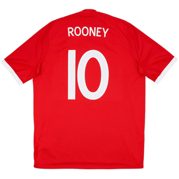 2010-11 England Away Shirt Rooney #10 - 8/10 - (XL)