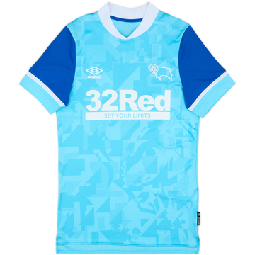 2021-22 Derby County Away Shirt - 10/10 - (S)