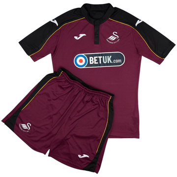 2018-19 Swansea Third Full Kit - 8/10 - (S)