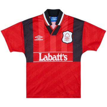 1994-96 Nottingham Forest Home Shirt - 9/10 - (S.Boys)
