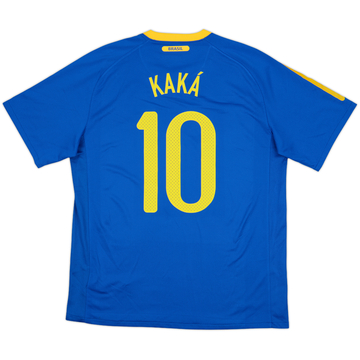 2010-11 Brazil Away Shirt Kaka #10 - 9/10 - (L)