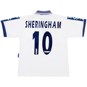1995-97 Tottenham Home Shirt Sheringham #10 - 8/10 - (S)